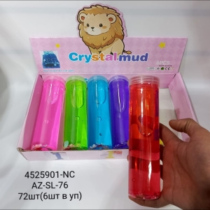 Слайм Сrystall mudцветной